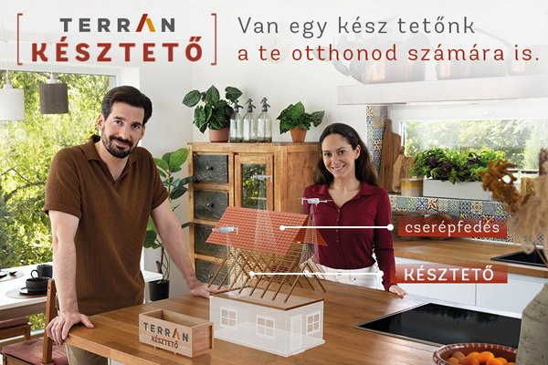 Terrán - Terrán KészTető: előregyártott szerkezet robottechnológiával