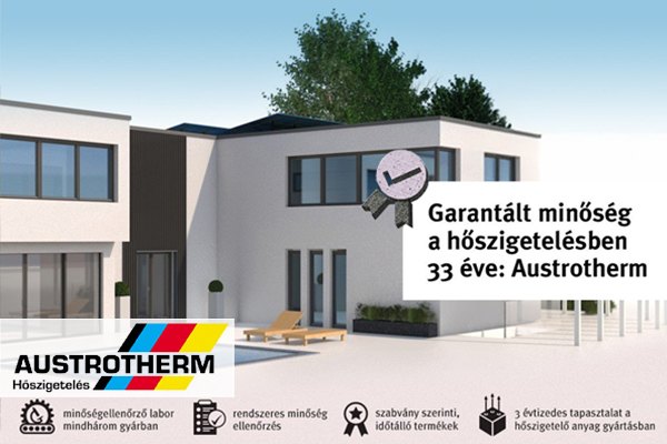 Austrotherm - 33 év tapasztalatai egy magyarországi épületen