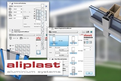 Aliplast - Aliplast nyílászáró és függönyfal könyvtár