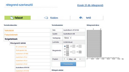 Layer structure editor